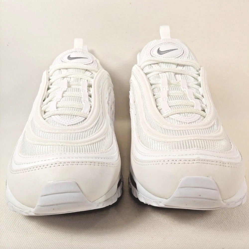 Nike Air Max 97 Triple White Sneakers - Picture 6 of 8